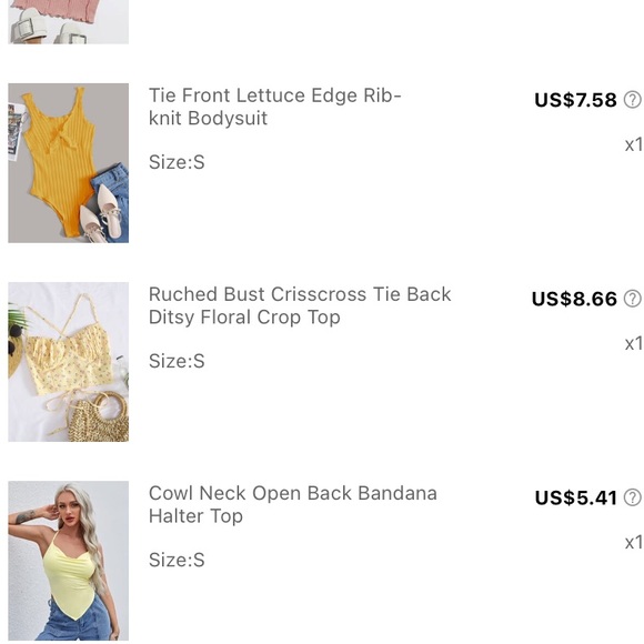 Shein shirt - Picture 3 of 3